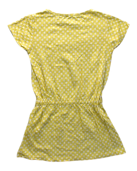 A Yellow Short Sleeve Dresses from Gingersnaps in size 10Y for girl. (Back View)
