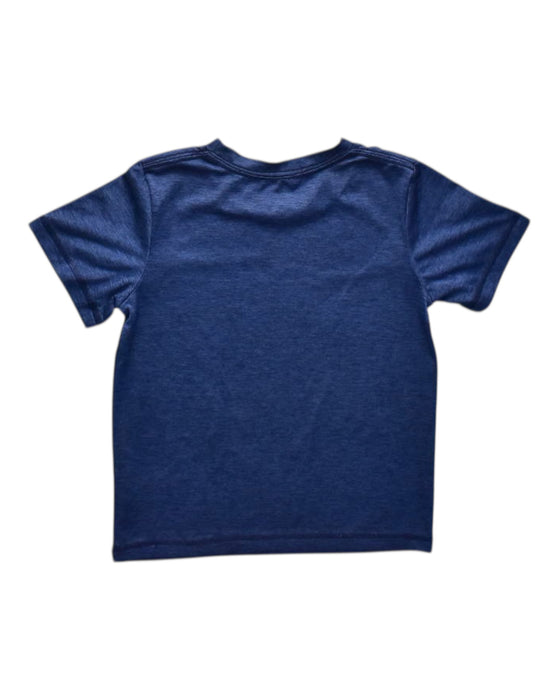 A Blue Short Sleeve T Shirts from Adidas in size 4T for neutral. (Back View)