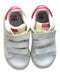 A White Sneakers from Adidas in size 3T for neutral. (Back View)