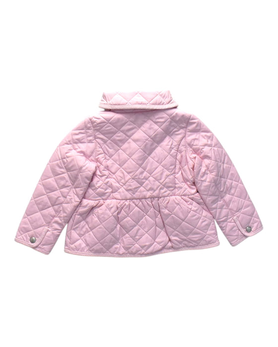 A Pink Puffer/Quilted Coats & Outerwear from Polo Ralph Lauren in size 3T for girl. (Back View)