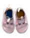A Pink Sneakers from Nike in size 2T for girl. (Back View)