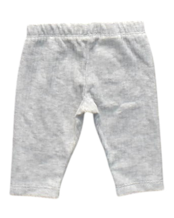 A Grey Leggings from Du Pareil au même in size 0-3M for neutral. (Back View)