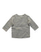A Grey Long Sleeve Shirts from Jamie Kay in size 0-3M for neutral. (Back View)