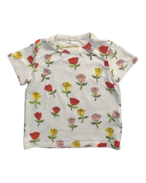 A Multicolour Short Sleeve T Shirts from Mini Rodini in size 12-18M for girl. (Front View)