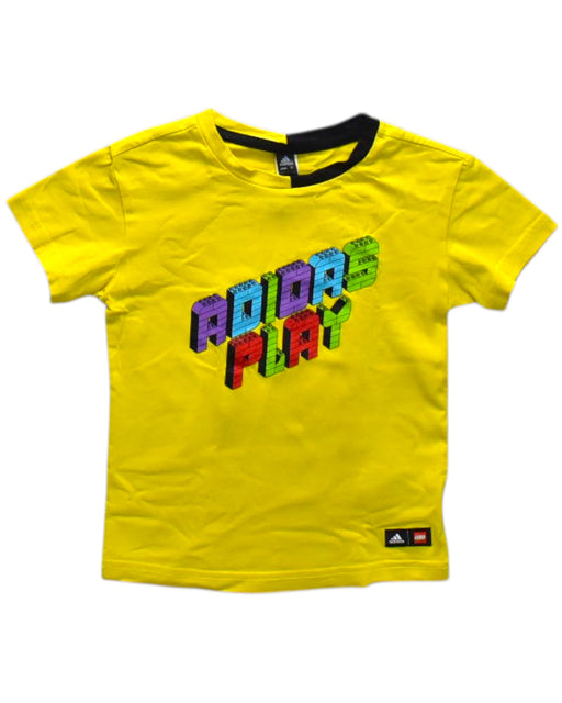 A Multicolour Short Sleeve T Shirts from Adidas in size 18-24M for neutral. (Front View)