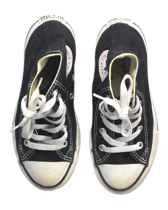 A Black Sneakers from Converse in size 6T for neutral. (Back View)