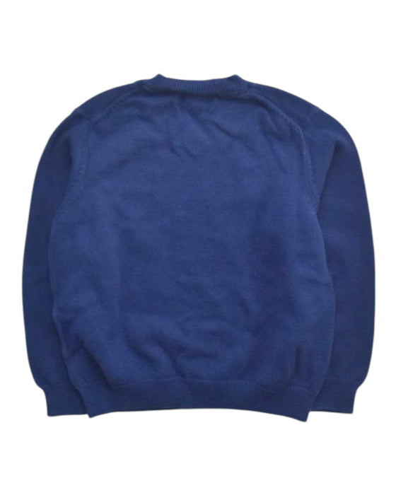 A Blue Knit Sweaters from Cyrillus in size 4T for boy. (Back View)