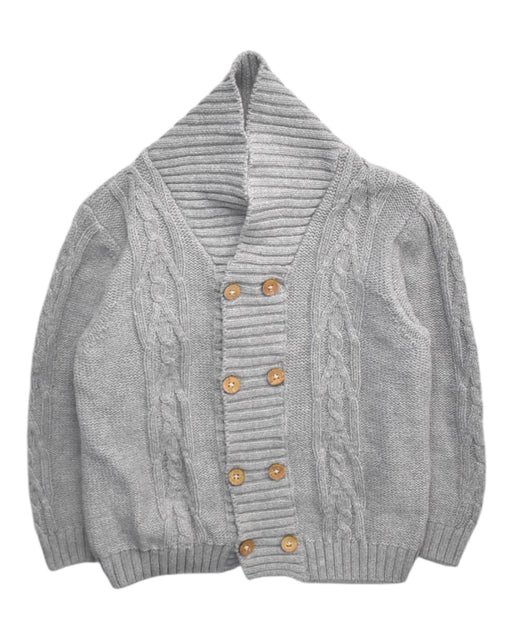 A Grey Cardigans from Orchestra in size 4T for girl. (Front View)