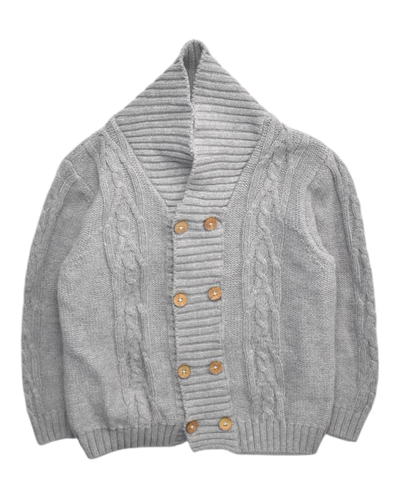 A Grey Cardigans from Orchestra in size 4T for girl. (Front View)