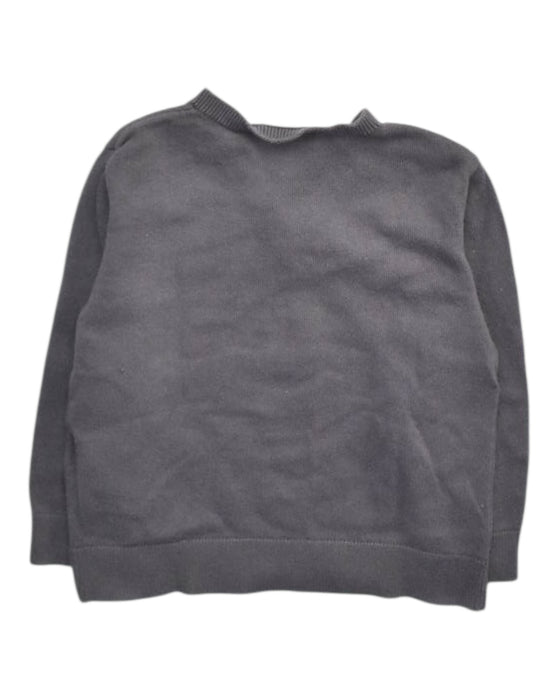 A Grey Long Sleeve Tops from Vertbaudet in size 4T for boy. (Back View)