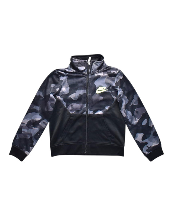 A Multicolour Zippered Sweatshirts from Nike in size 3T for neutral. (Front View)