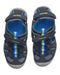 A Blue Sandals from Geox in size 7Y for boy. (Back View)