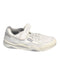 A White Sneakers from Geox in size 7Y for boy. (Front View)
