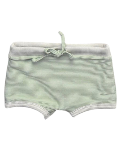 A Green Shorts from Zulu & Zephyr in size 2T for boy. (Front View)