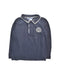 A Navy Long Sleeve Polos from Jacadi in size 4T for boy. (Front View)