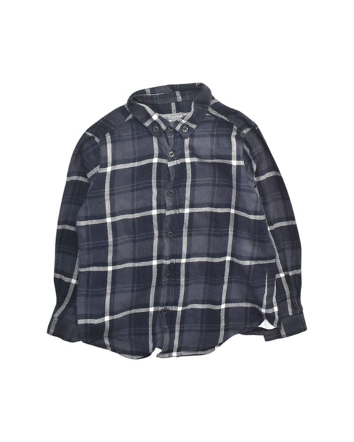 A Navy Long Sleeve Shirts from Bonpoint in size 4T for boy. (Front View)