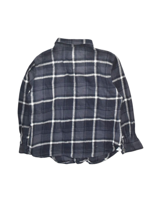 A Navy Long Sleeve Shirts from Bonpoint in size 4T for boy. (Back View)