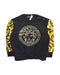 A Black Crewneck Sweatshirts from Young Versace in size 18-24M for boy. (Front View)