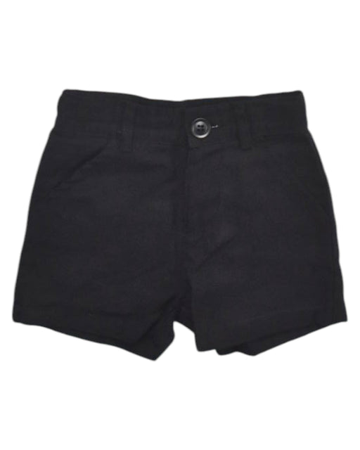 A Black Shorts from bloomB in size 6-12M for boy. (Front View)