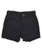 A Black Shorts from bloomB in size 6-12M for boy. (Front View)