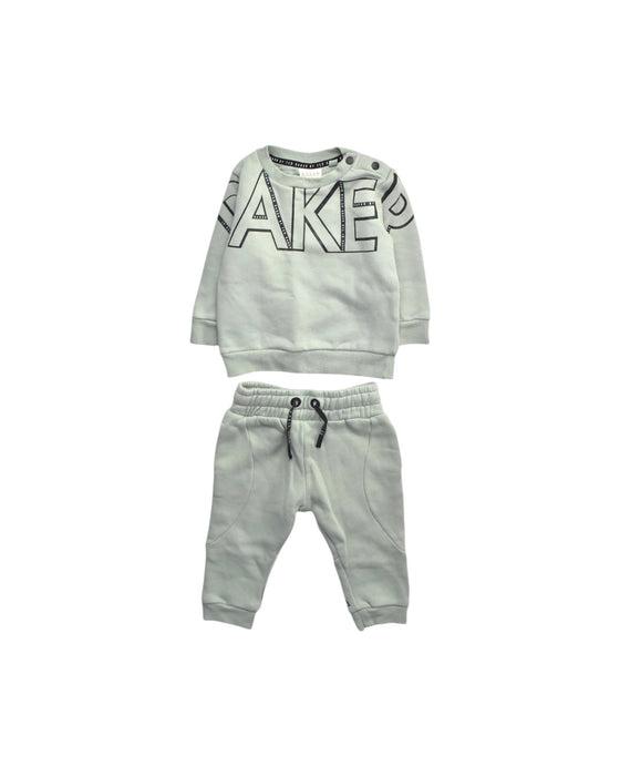 A White Pants Sets from Baker by Ted Baker in size 6-12M for boy. (Front View)