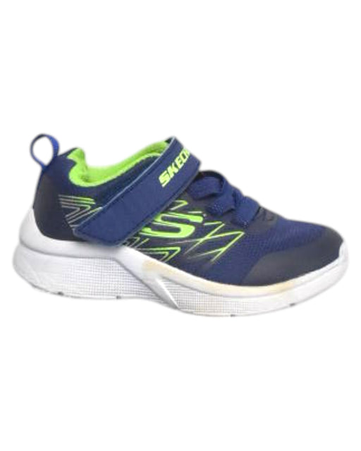 A Navy Sneakers from Skechers in size 18-24M for boy. (Front View)