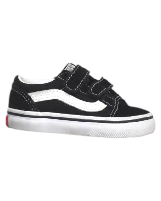 A Black Sneakers from Vans in size 18-24M for boy. (Front View)