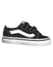 A Black Sneakers from Vans in size 18-24M for boy. (Front View)