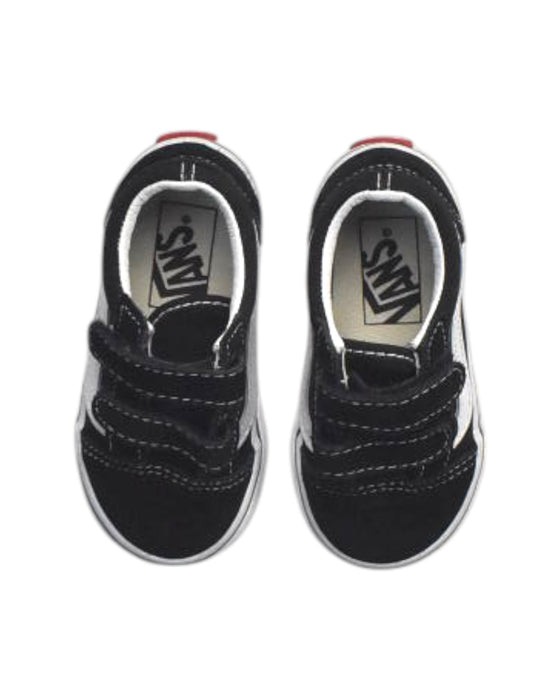 A Black Sneakers from Vans in size 18-24M for boy. (Back View)