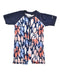 A Multicolour Rash Guards from Snapper Rock in size 6-12M for girl. (Front View)