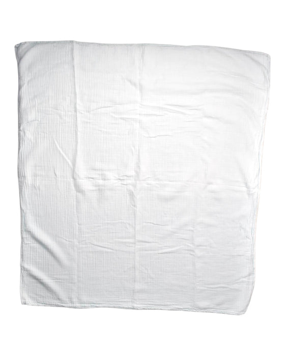 A White Blankets from Aden & Anais in size O/S for neutral. (Back View)
