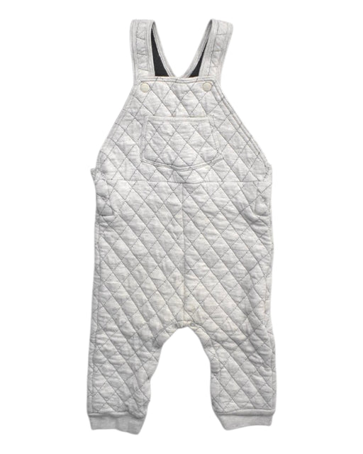 A Grey Long Overalls from Petit Bateau in size 12-18M for neutral. (Front View)