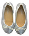 A Silver Flats from Crewcuts in size 3T for girl. (Back View)