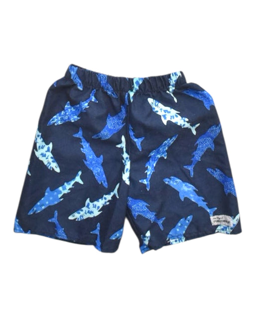 A Blue Swim Shorts from The Original Flap Happy in size 12-18M for boy. (Front View)