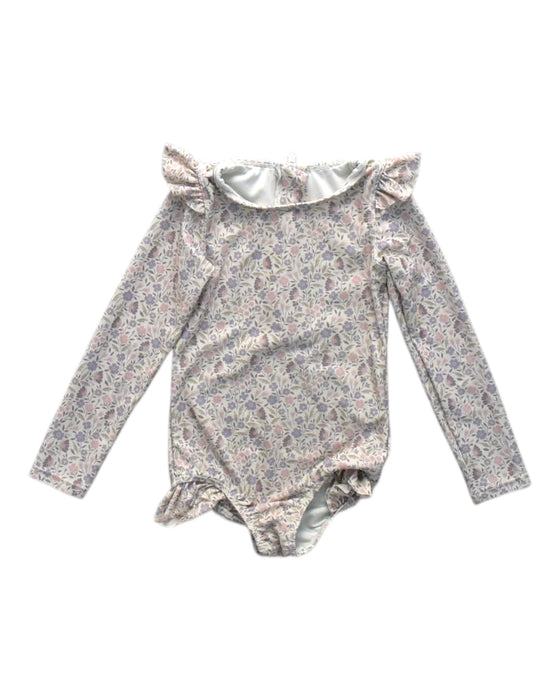 A Multicolour Long Sleeve Bodysuits from Jamie Kay in size 3T for girl. (Front View)