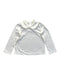 A White Long Sleeve Tops from Janie & Jack in size 3T for girl. (Front View)
