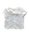 A White Short Sleeve Shirts from La Coqueta in size 2T for girl. (Front View)