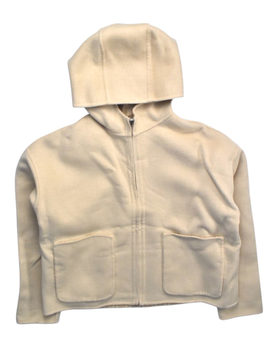 A Beige Coats from Fendi in size 12Y for neutral. (Front View)