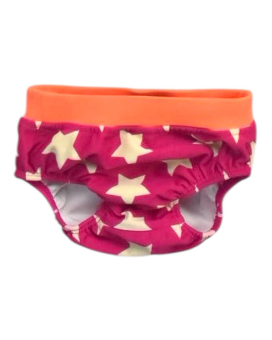 A Pink Swim Diapers from Color Kids in size 6-12M for neutral. (Front View)