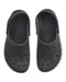 A Black Slip Ons from Crocs in size 6T for boy. (Back View)