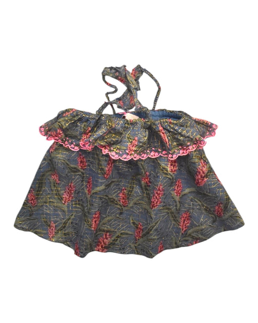 A Multicolour Sleeveless Tops from Louise Misha in size 2T for girl. (Front View)