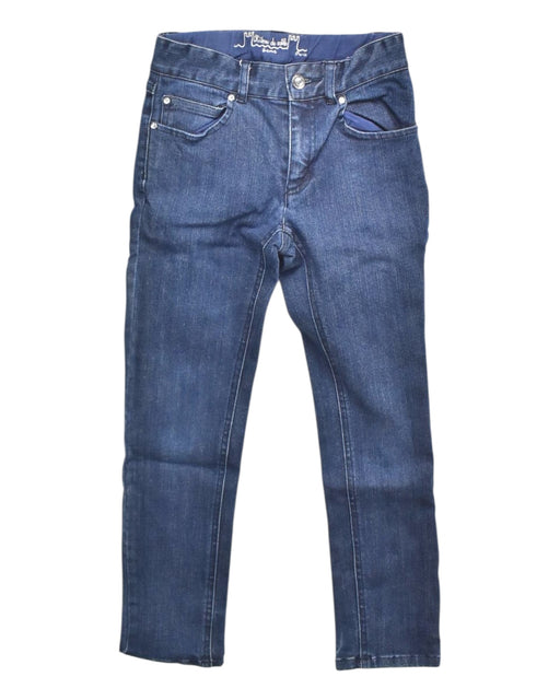 A Blue Jeans from Chateau de Sable in size 8Y for girl. (Front View)