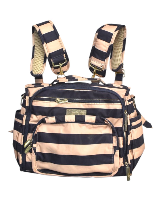 A Black Diaper Bags from Jujube in size O/S for maternity. (Front View)