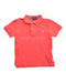 A Red Short Sleeve Polos from Polo Ralph Lauren in size 4T for boy. (Front View)