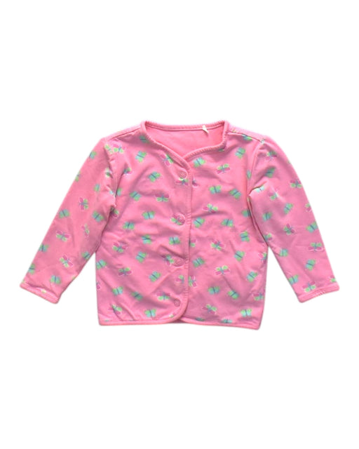 A Pink Buttoned Sweatshirts from s.Oliver in size 6-12M for girl. (Front View)