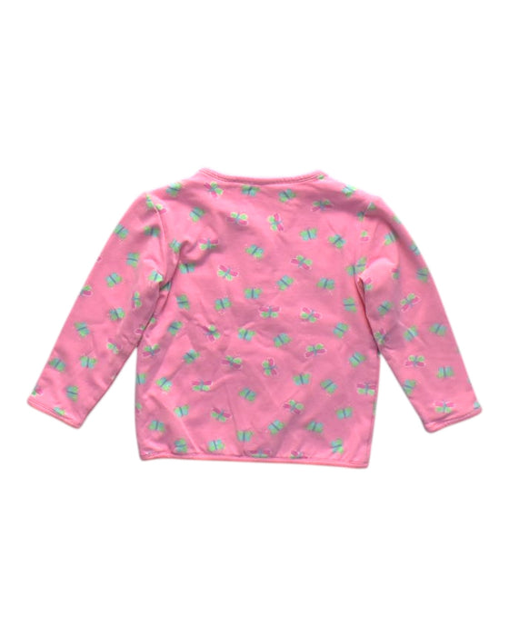 A Pink Buttoned Sweatshirts from s.Oliver in size 6-12M for girl. (Back View)