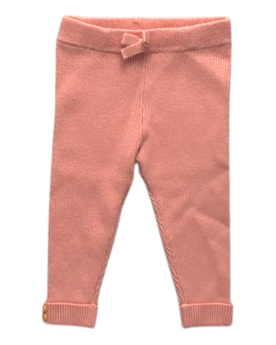 A Pink Leggings from Vertbaudet in size 6-12M for neutral. (Front View)