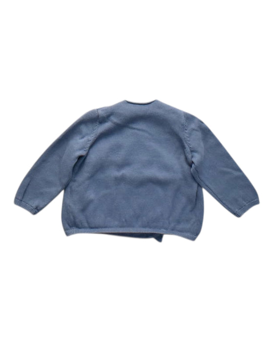 A Blue Cardigans from Vertbaudet in size 3-6M for neutral. (Back View)