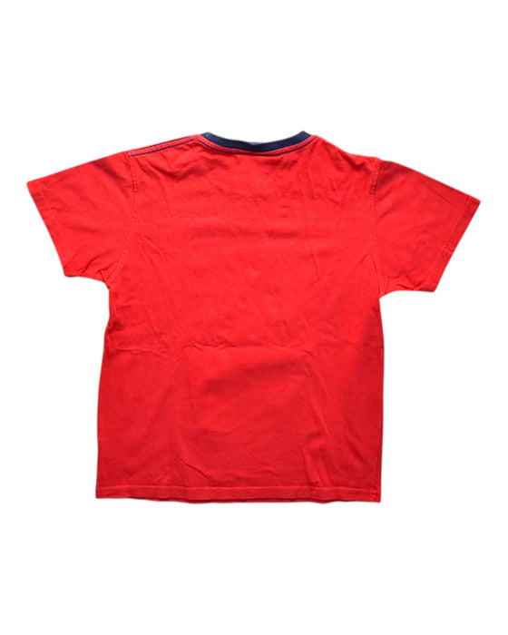 A Red Short Sleeve T Shirts from Fila in size 10Y for neutral. (Back View)
