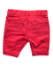 A Red Shorts from Chateau de Sable in size 12-18M for girl. (Back View)